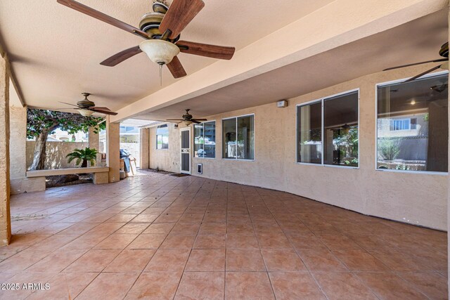 728 W Sandra Ter, Phoenix, AZ 85023 - view of patio / terrace with ceiling fan