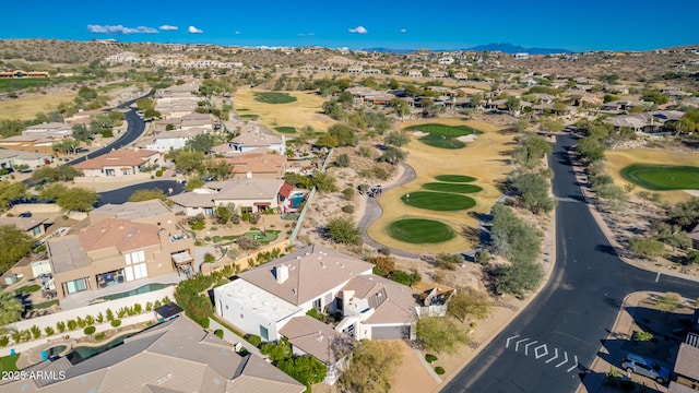 14806 E Crested Crown, Fountain Hills, AZ 85268 - view of property location featuring nearby suburban area, a mountain backdrop, and a golf course