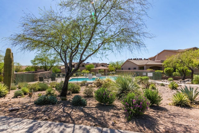 14806 E Crested Crown, Fountain Hills, AZ 85268 - view of yard featuring a community pool
