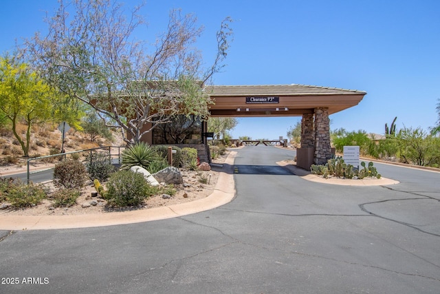 14806 E Crested Crown, Fountain Hills, AZ 85268 - view of front of home featuring stone siding