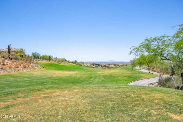 14806 E Crested Crown, Fountain Hills, AZ 85268 - view of community featuring view of golf course and a lawn