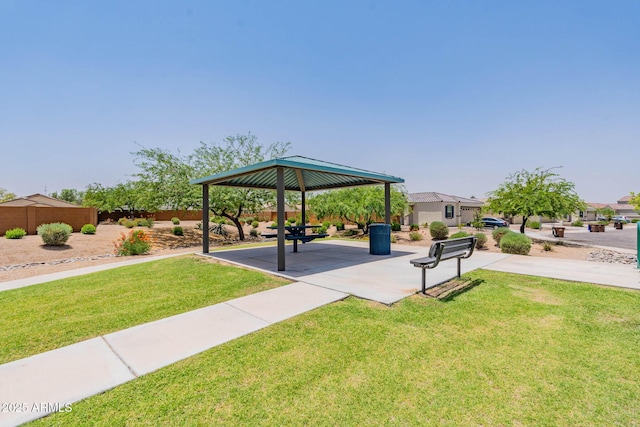 1463 W Pinkley Ave, Coolidge, AZ 85128 - surrounding community featuring a gazebo and a lawn