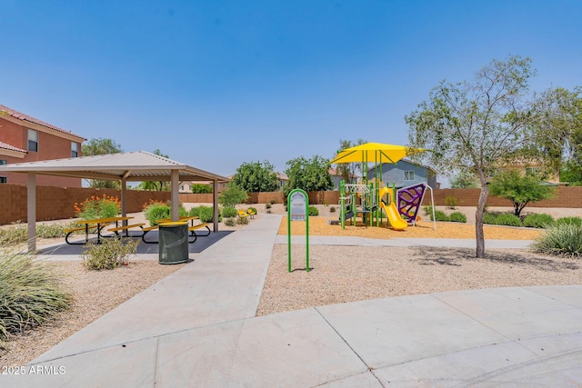 1463 W Pinkley Ave, Coolidge, AZ 85128 - community jungle gym featuring a gazebo