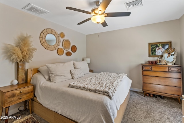 19039 N 47th Ave, Glendale, AZ 85308 - bedroom featuring carpet floors, a ceiling fan, and baseboards