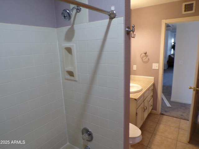 5323 W N Ln, Glendale, AZ 85302 - bathroom with vanity, tile patterned flooring, and tub / shower combination