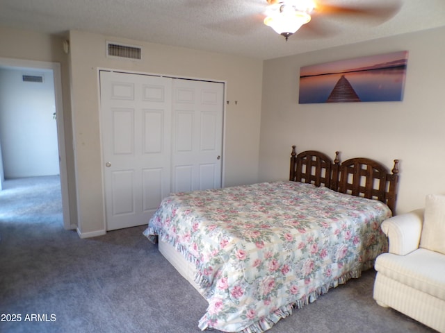 5323 W N Ln, Glendale, AZ 85302 - carpeted bedroom featuring a closet and ceiling fan