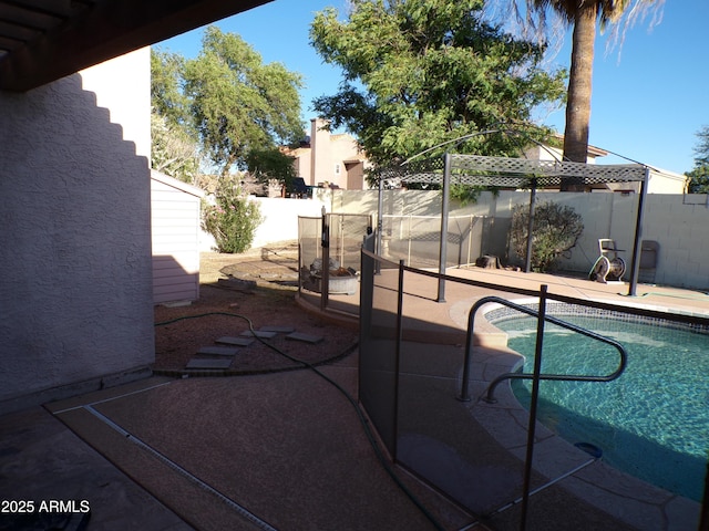 5323 W N Ln, Glendale, AZ 85302 - view of swimming pool with a fenced backyard and a patio area