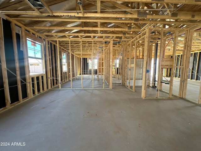 miscellaneous room featuring concrete floors