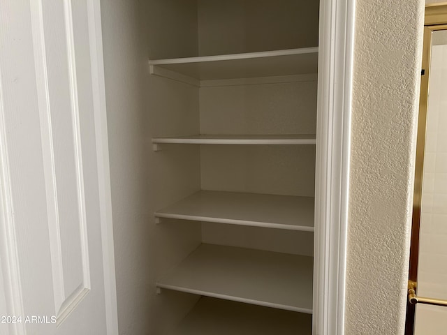 view of closet