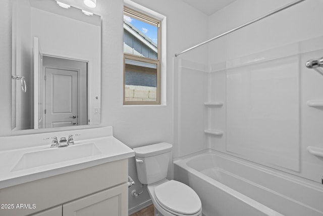 15788 W Georgia Dr W, Surprise, AZ 85379 - full bathroom with toilet, vanity, and bathing tub / shower combination