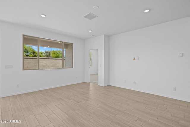 15788 W Georgia Dr W, Surprise, AZ 85379 - empty room with recessed lighting, light wood-style floors, and baseboards