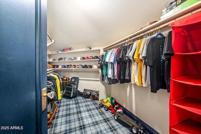 8219 S Pecan Grove Cir, Tempe, AZ 85284 - walk in closet with carpet flooring