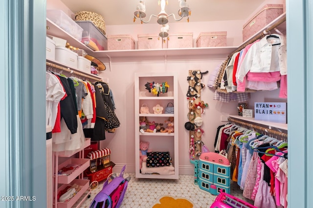 8219 S Pecan Grove Cir, Tempe, AZ 85284 - walk in closet featuring tile patterned floors