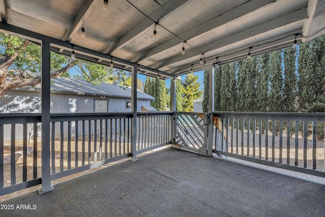 17124 E Fairway Dr, Mayer, AZ 86333 - view of unfurnished sunroom