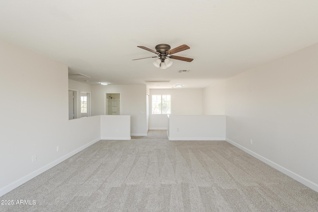 12813 W Paradise Dr, El Mirage, AZ 85335 - spare room with ceiling fan and carpet floors