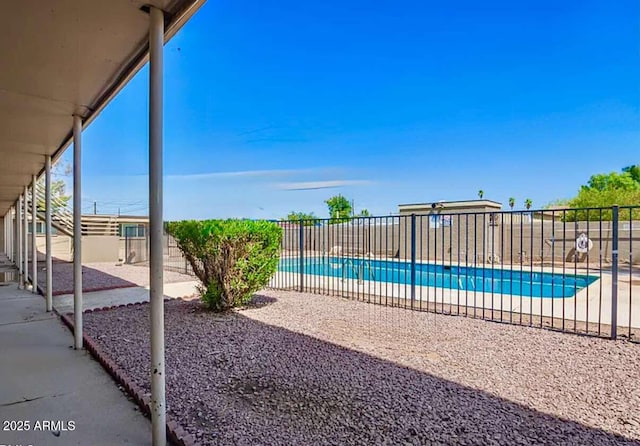 2150 W Missouri Ave Unit 120, Phoenix, AZ 85015 - view of pool with a patio area, a fenced backyard, and a fenced in pool
