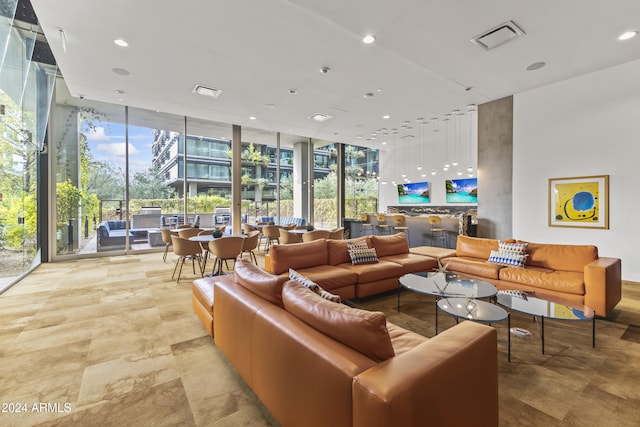 view of building lobby