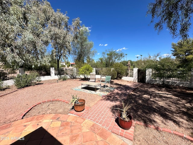 view of patio