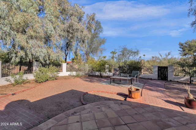 view of patio