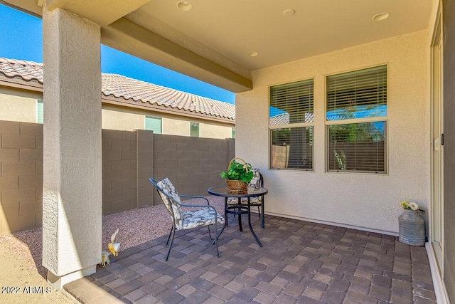 view of patio / terrace