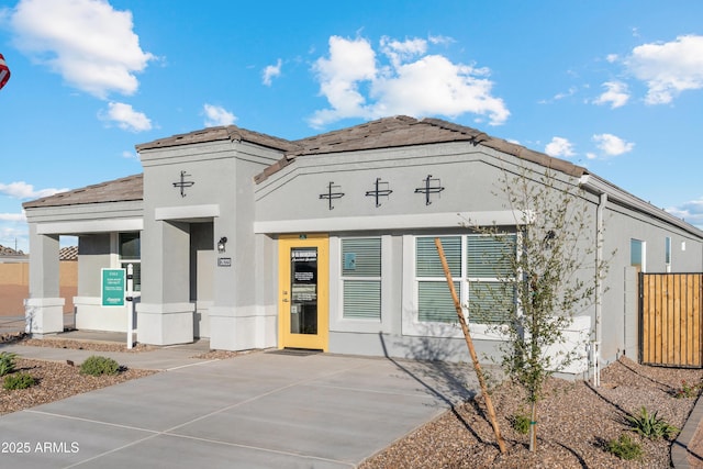 28242 N Nealite Dr, San Tan Valley, AZ 85143 - view of front facade with stucco siding