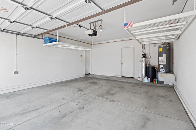 2024 N 125th Ave, Avondale, AZ 85392 - garage featuring water heater and a garage door opener