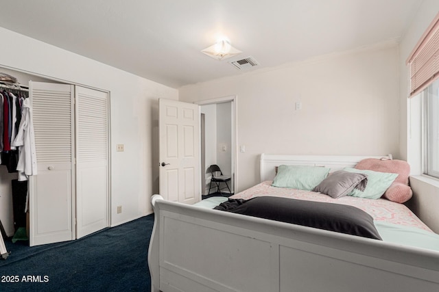 505 S S Rdg, Mesa, AZ 85204 - bedroom featuring dark colored carpet and a closet