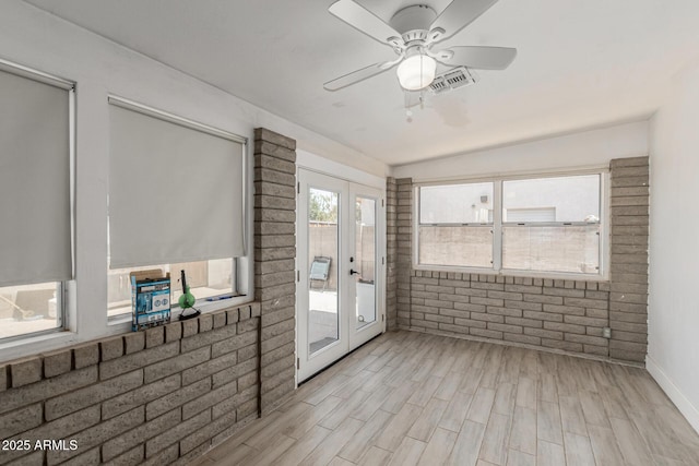 505 S S Rdg, Mesa, AZ 85204 - unfurnished sunroom with french doors