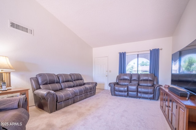 17810 N 34th Pl, Phoenix, AZ 85032 - carpeted living room with vaulted ceiling