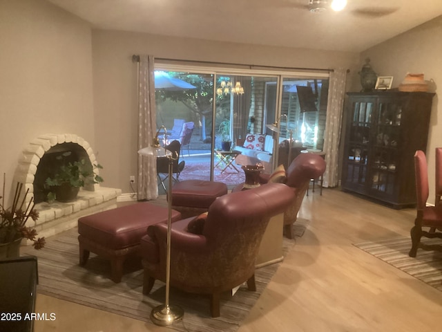 1036 E Wagon Wheel Dr, Phoenix, AZ 85020 - living area with wood finished floors