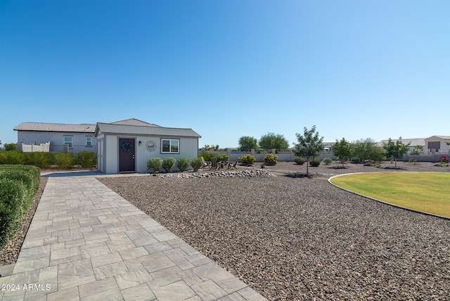 view of ranch-style home