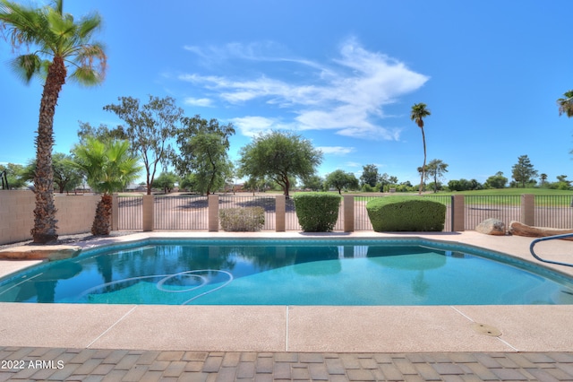 view of swimming pool