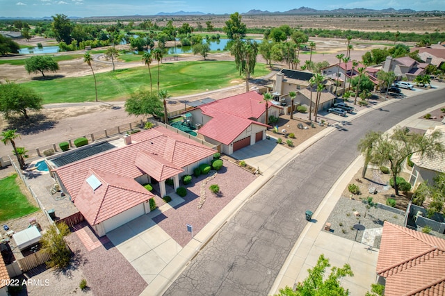 view of aerial view