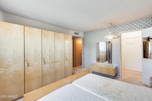 15608 N 57th Dr, Glendale, AZ 85306 - bedroom featuring a textured ceiling, a closet, and a walk in closet
