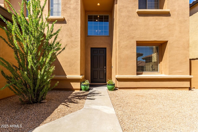 2030 W Whisper Rock Trl, Phoenix, AZ 85085 - view of exterior entry featuring stucco siding