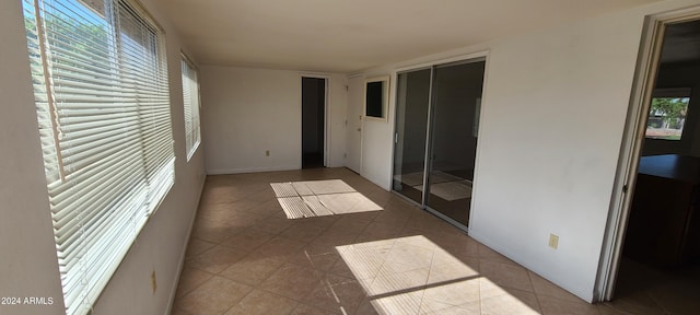 interior space featuring a wealth of natural light