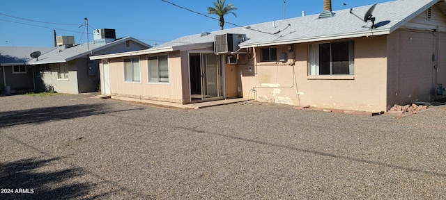 view of rear view of property