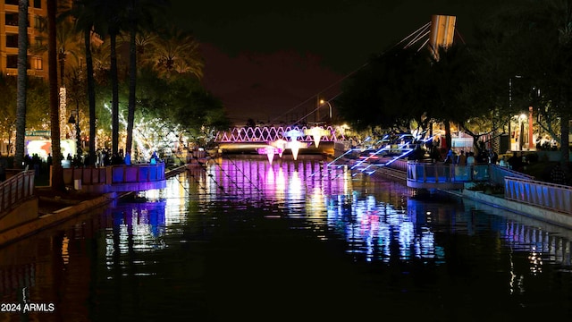 view of water feature