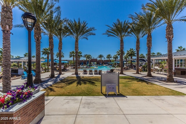 3109 N Black Rock Rd, Buckeye, AZ 85396 - view of home's community with a lawn