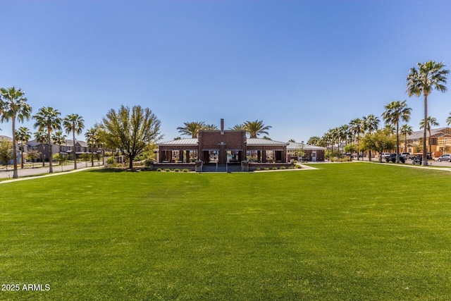 3109 N Black Rock Rd, Buckeye, AZ 85396 - view of grassy yard with a gazebo