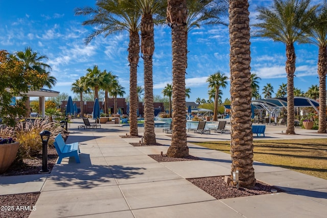 3109 N Black Rock Rd, Buckeye, AZ 85396 - view of community with a swimming pool