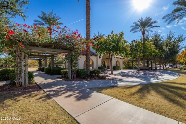 3109 N Black Rock Rd, Buckeye, AZ 85396 - view of front of home with a front lawn and stucco siding