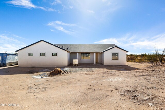 view of back of property