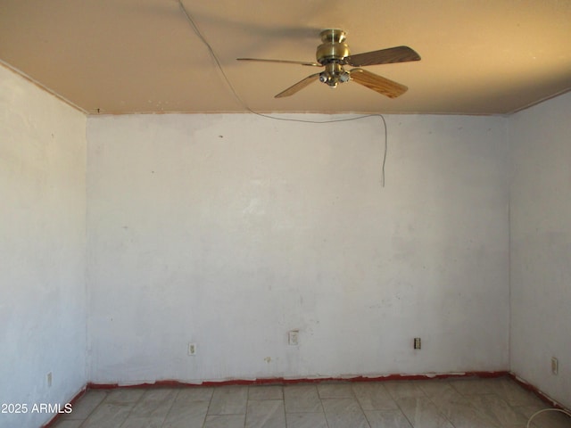 5716 E Desert Vista Trl, Cave Creek, AZ 85331 - spare room featuring ceiling fan