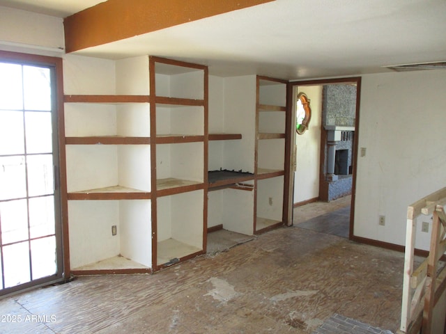5716 E Desert Vista Trl, Cave Creek, AZ 85331 - below grade area featuring a fireplace