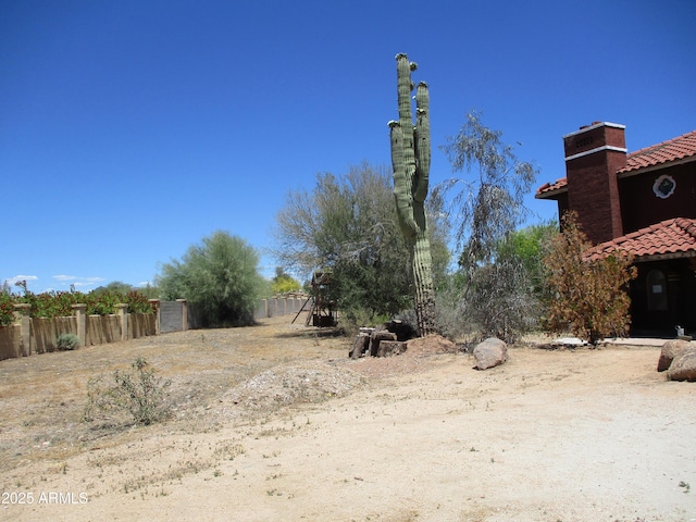 5716 E Desert Vista Trl, Cave Creek, AZ 85331 - view of yard featuring fence