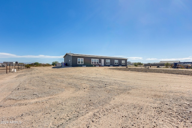 view of ranch-style home