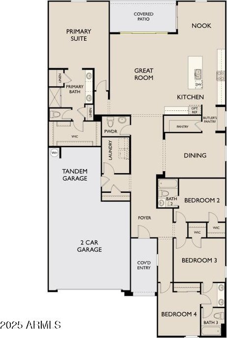15731 W Brown St, Waddell, AZ 85355 - view of floor plan / room layout