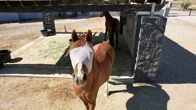 7171 W Quarter Horse Run, Coolidge, AZ 85128 - view of horse barn