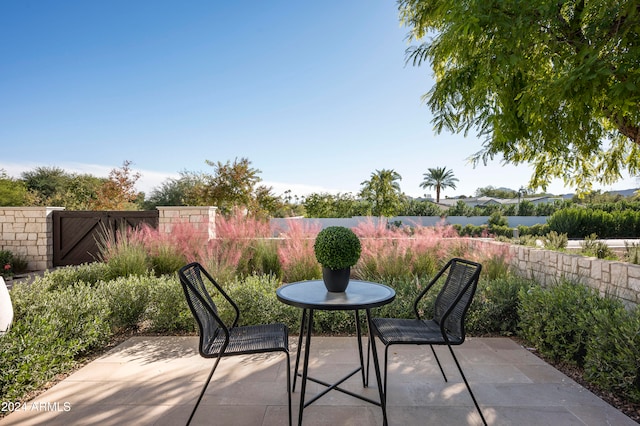 view of patio / terrace